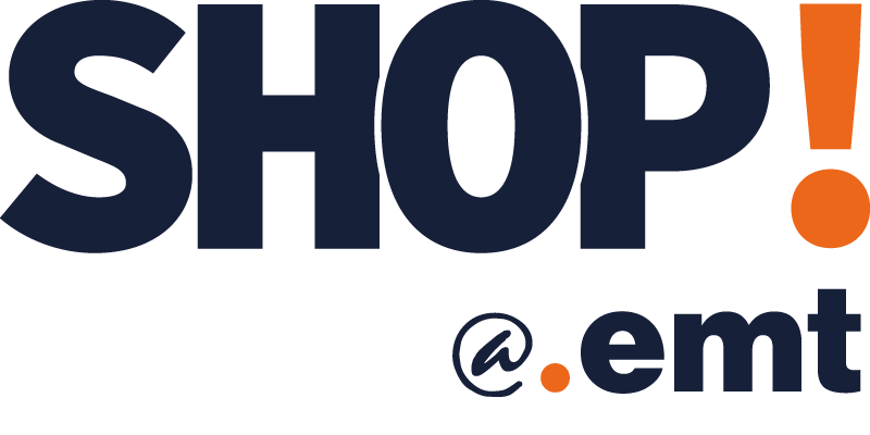 Logo SHOP! at .emt - expertsmedtech Logo SHOP! at .emt