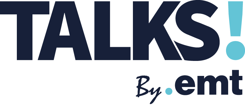 Logo TALKS! by .emt - expertsmedtech Logo TALKS! by .emt